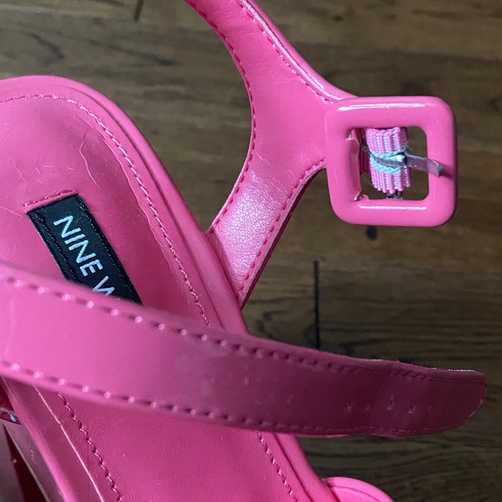 Nine West Rilay Open Toe Platform Sandals - Picture 3 of 6
